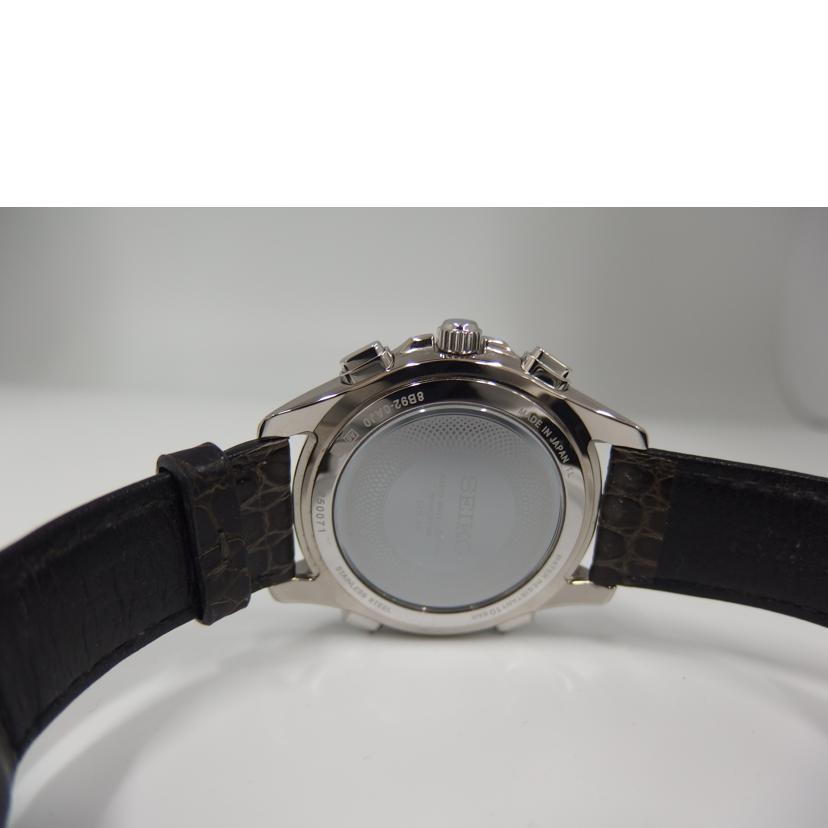SEIKO セイコー/ドルチェ/クロノグラフ/電波ソーラー/8B92-0AJ0/250***/ABランク/82【中古】 SEIKO（セイコー） セイコー/ドルチェ/クロノグラフ/電波ソーラー/8B92