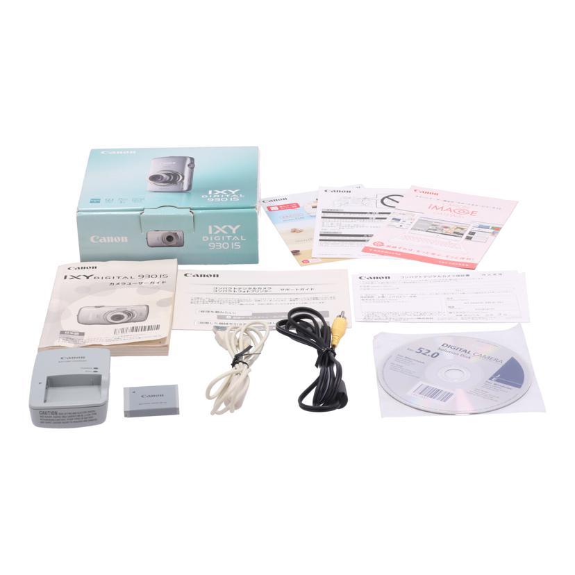 CANON キャノン/デジタルカメラ/IXY DIGITAL 930 IS/210113218137/Bランク/01【中古】 キヤノン CANON キャノン/デジタルカメラ/IXY DIGITAL 930 IS