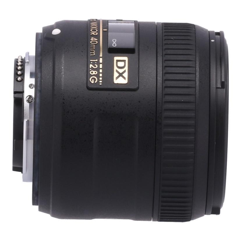 Nikon ニコン/交換レンズ/AF-S DX Micro 40mm f2.8G/2176467/ABランク/69【中古】 MICRO Nikon ニコン/交換レンズ/AF-S DX Micro 40mm f2.8G