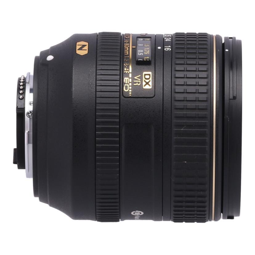Nikon ニコン/交換レンズ/AF-S DX16-80mm f2.8-4E ED VR/202053/ABランク/69【中古】 Nikon ニコン/交換レンズ/AF-S DX16-80mm f2.8-4E ED VR/202053