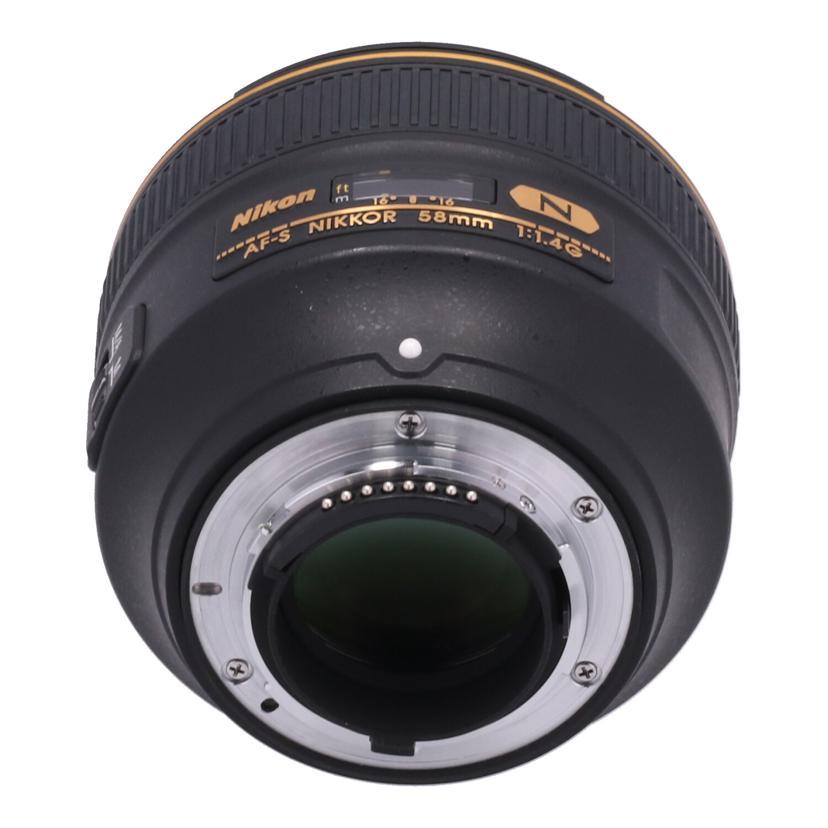Nikon ニコン/交換レンズ/AF-S 58mm f1.4G/225529/ABランク/69【中古】 Nikon ニコン/交換レンズ/AF-S 58mm f1.4G/225529/ABランク/69