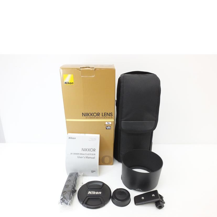 NIKON ニコン/単焦点レンズ/AF-S500mm f/5.6E PF ED VR/201288/AB