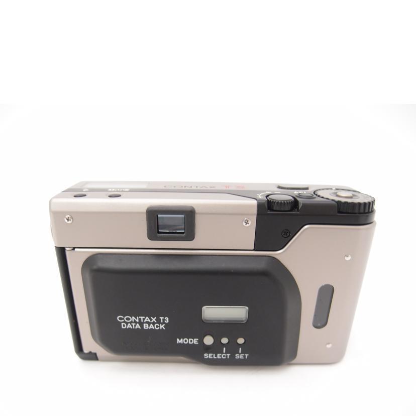 CONTAX コンタックス/コンパクトフィルムカメラ/T3 チタン