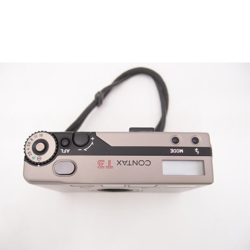 コンタックス　T3 フィルムカメラ　高級　シルバー　コンタックス コンタックス T3 タイタン シルバー 35mm フィルム カメラ 35mm