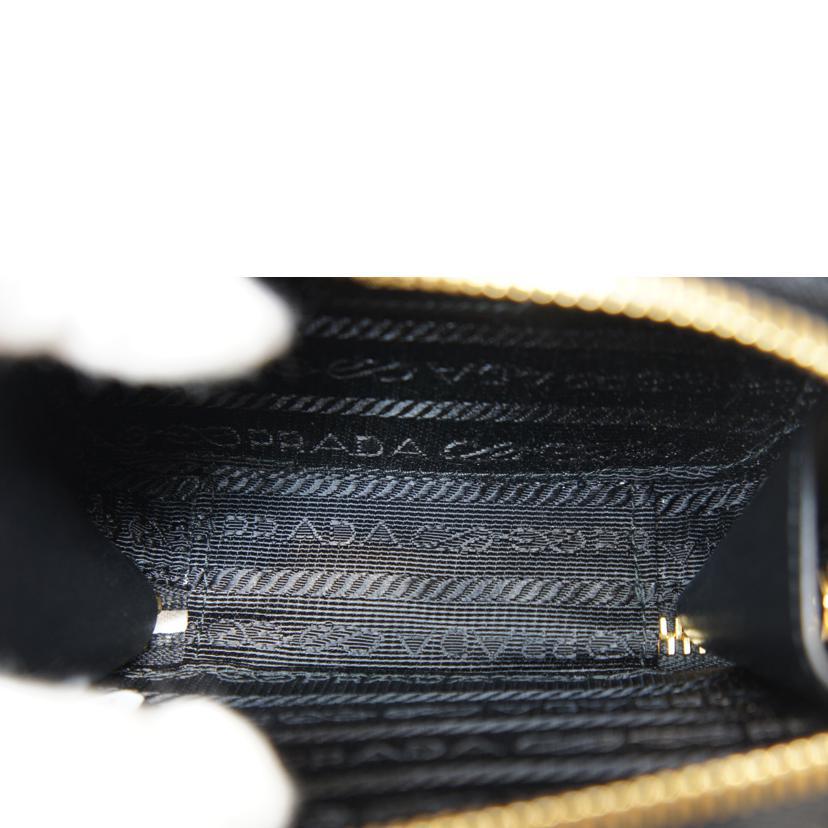 PRADA プラダ/サフィアーノレザーミニチェーンポーチ/62/SA