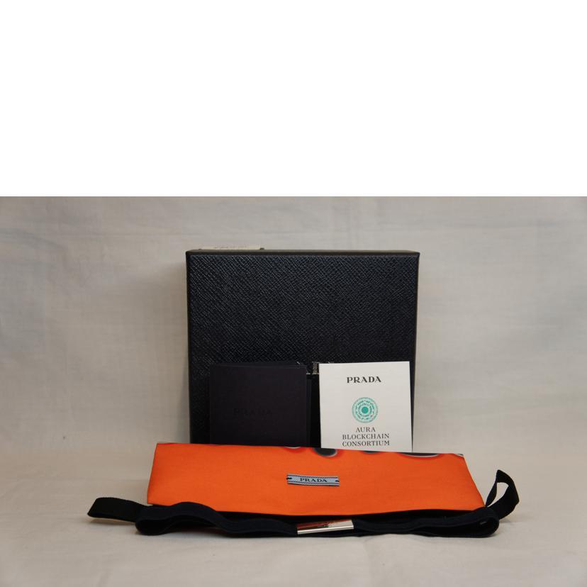 PRADA プラダ/サフィアーノレザーミニチェーンポーチ/62/SA