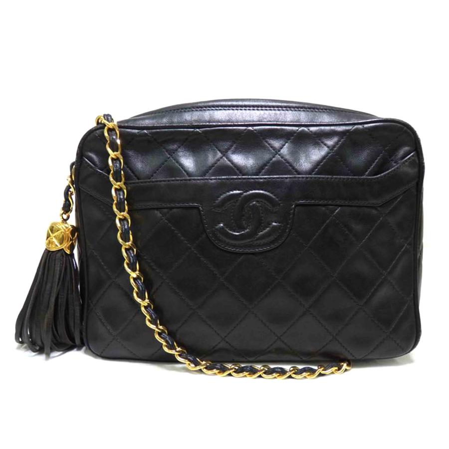 CHANEL シャネル/ココマークショルダーバッグ/フリンジ/ゴールド金具/261****/Bランク/84【中古】 CHANEL（シャネル） シャネル/ココマークショルダーバッグ/フリンジ