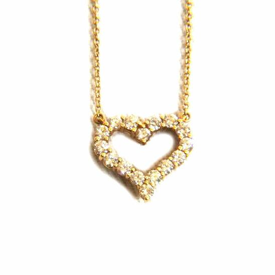 ティファニー TIFFANY&CO ダイヤネックレス TIFFANY&Co.（ティファニー） ティファニー/750センチメンタルハート