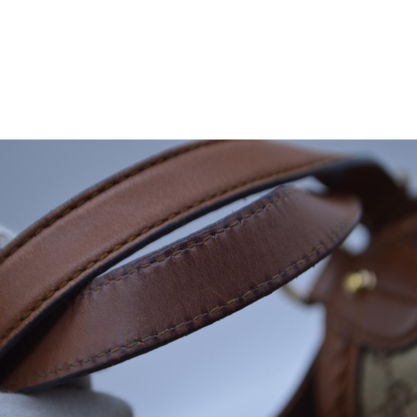 GUCCI（グッチ） グッチ/GGキャンバスインターロッキングGレザートート 