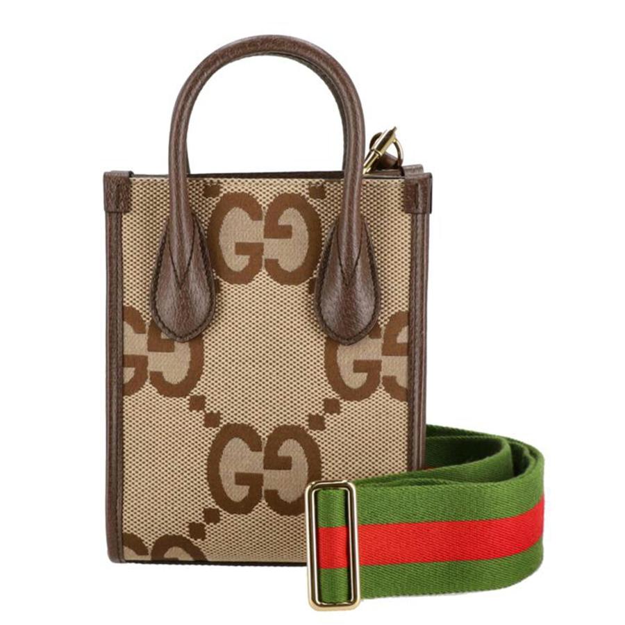 GUCCI グッチ　トートバッグ　保管袋&ショッパー付き GUCCI（グッチ） グッチ/ジャンボGG ミニトートバッグ/699406/493***/A