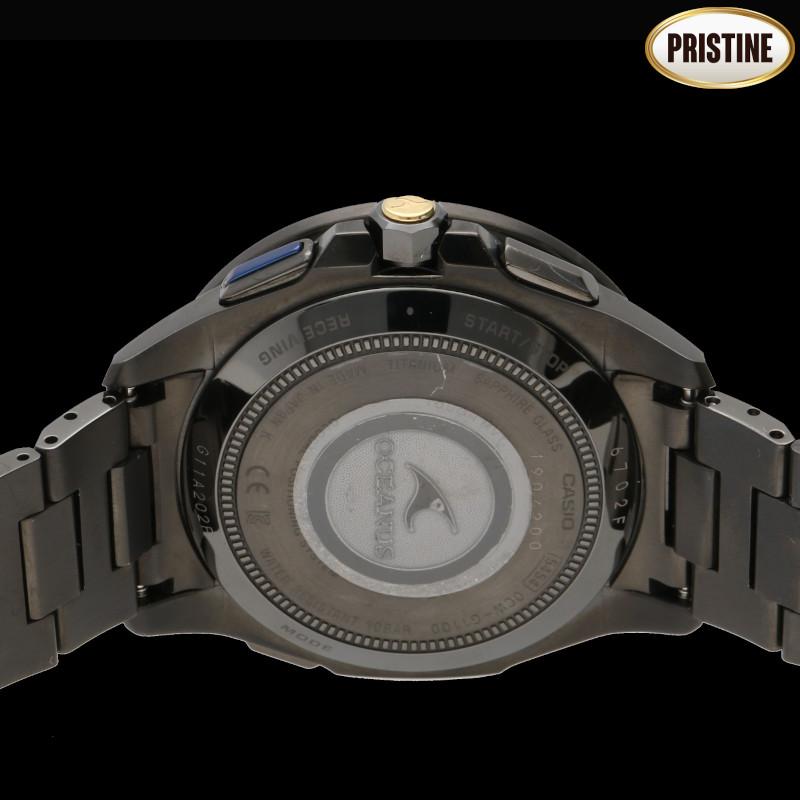 【Pristine Condition】CASIO カシオ/オシアナス・2016バーゼル限定モデル/GPSソーラー/OCW-G1100S-1AJR/G11*****/SAランク/75【中古】 CASIO（カシオ） カシオ/オシアナス・2016バーゼル限定モデル/GPS
