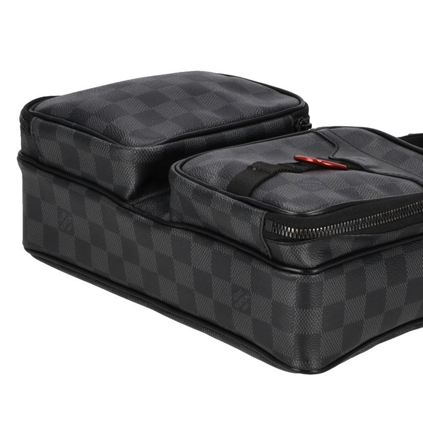 LOUIS VUITTON ルイ ヴィトン ダミエグラフィット ユーティリティ メッセンジャー ショルダーバッグ 斜め掛け N40280 LOUIS VUITTON（ルイ・ヴィトン） ルイ・ヴィトン/ユーティリティ