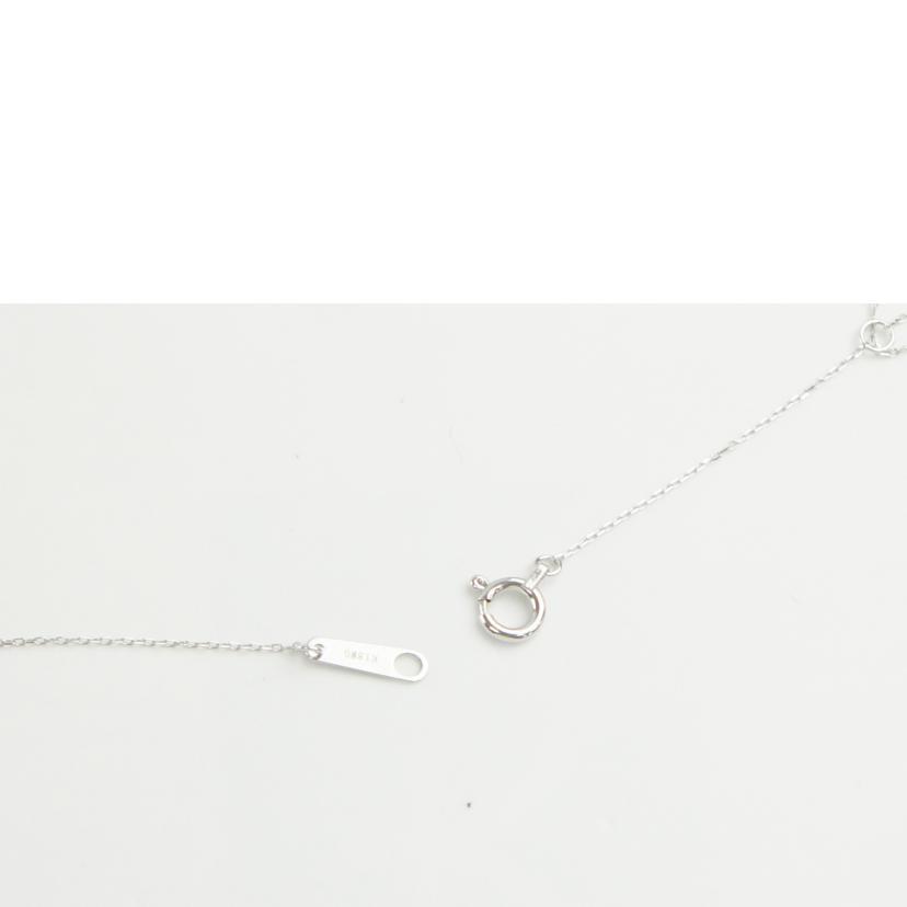 K18WGダイヤネックレス0.10ct /ABランク/64【中古】 : ワンダー