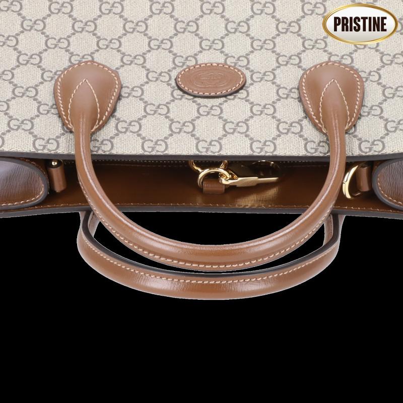 GUCCI（グッチ） グッチ/GGスプリームインターロッキングGトート