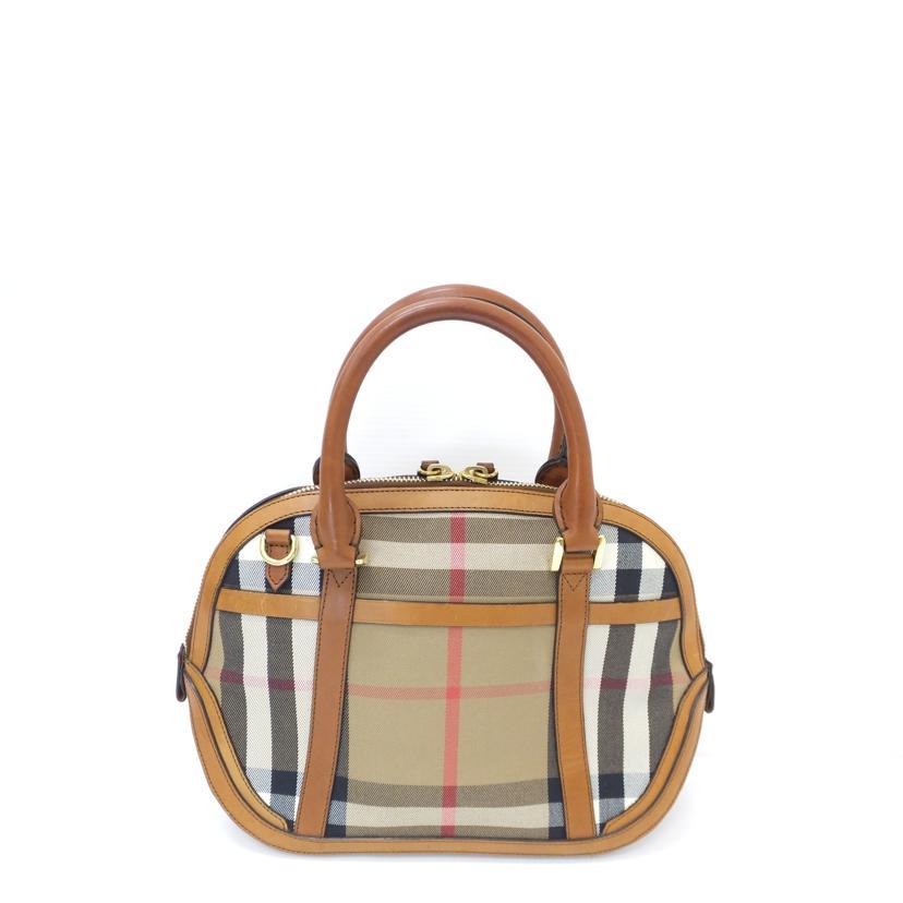 BURBERRY（バーバリー） バーバリー/チェック柄ハンドバッグ