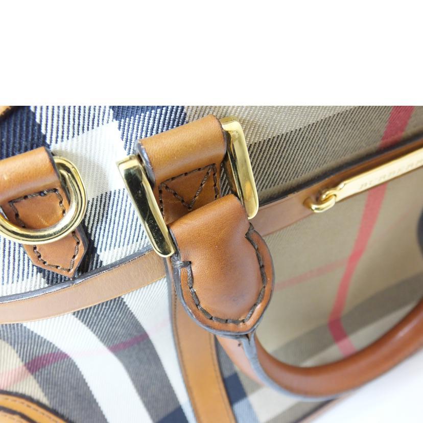 BURBERRY（バーバリー） バーバリー/チェック柄ハンドバッグ
