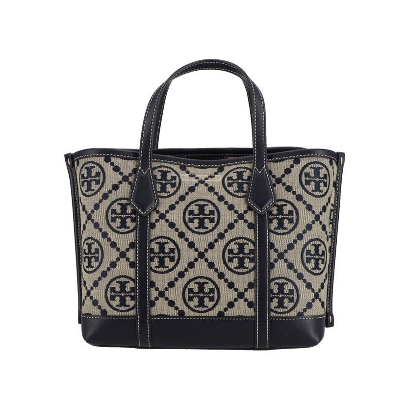 トリーバーチTモノグラム スモール トリプルコンパートメント トートバッグ TORY BURCH（トリーバーチ） トリーバーチ/モノグラム スモール