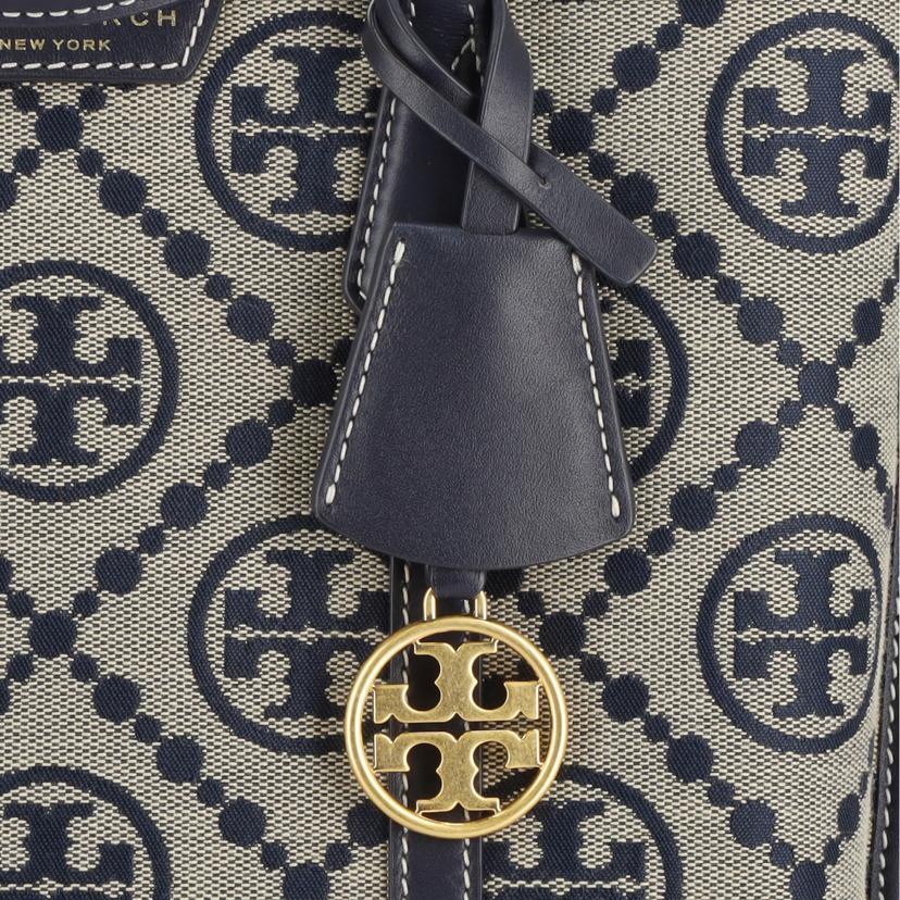 トリーバーチTモノグラム スモール トリプルコンパートメント トートバッグ TORY BURCH（トリーバーチ） トリーバーチ/モノグラム スモール