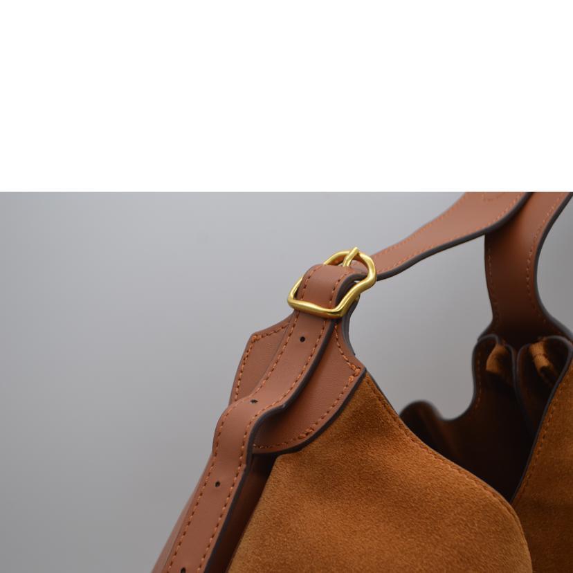 RALPH LAUREN ラルフローレン/Polo ID スェードミディアムショルダーバッグ/ABランク/89【中古】_5