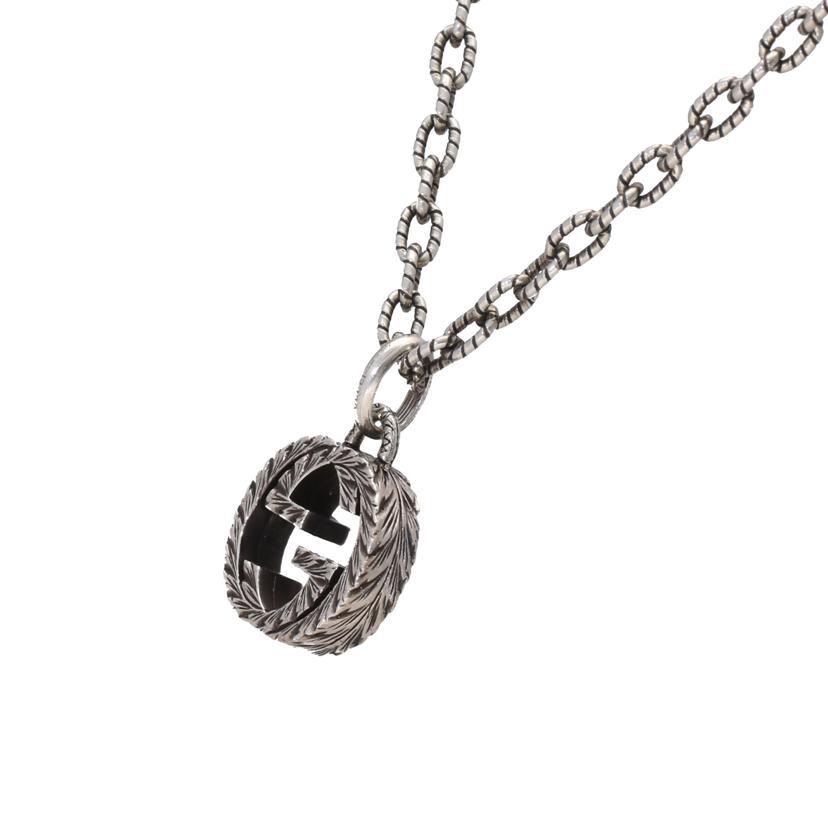 【ラージ】グッチ インターロッキングG ネックレス アラベスク 社外チェーン GUCCI（グッチ） グッチ/インターロッキング アラベスクネックレス/A