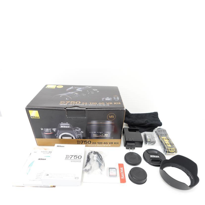 NIKON ニコン/レンズキット/D750 24-120mmVRKit/2083030/ABランク/88