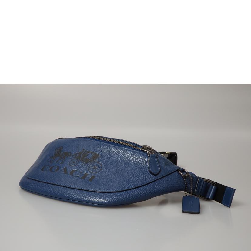 COACH コーチ/ウエストバッグ/ブルー/C4137/B21**/ABランク/76【中古】 COACH（コーチ） コーチ/ウエストバッグ/ブルー/C4137/B21**/ABランク