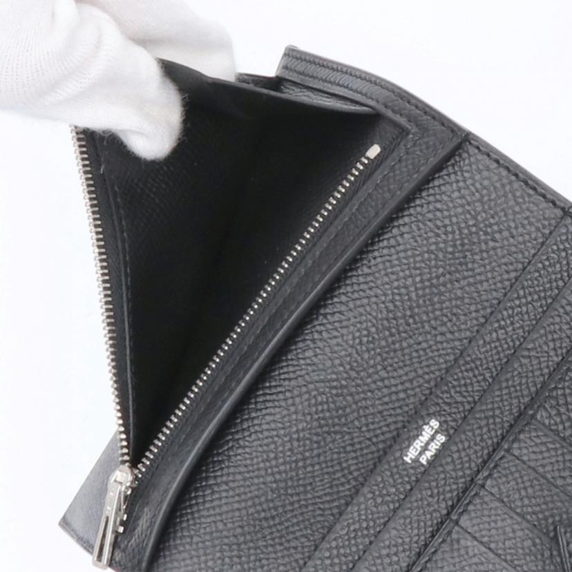 HERMES エルメス/三つ折り財布 ベアン コンビネ /C N******/エルメス/SAランク/01【中古】 HERMESエルメス/三ツ折リ財布ベアンコンビネ/CN******/SAランク/01