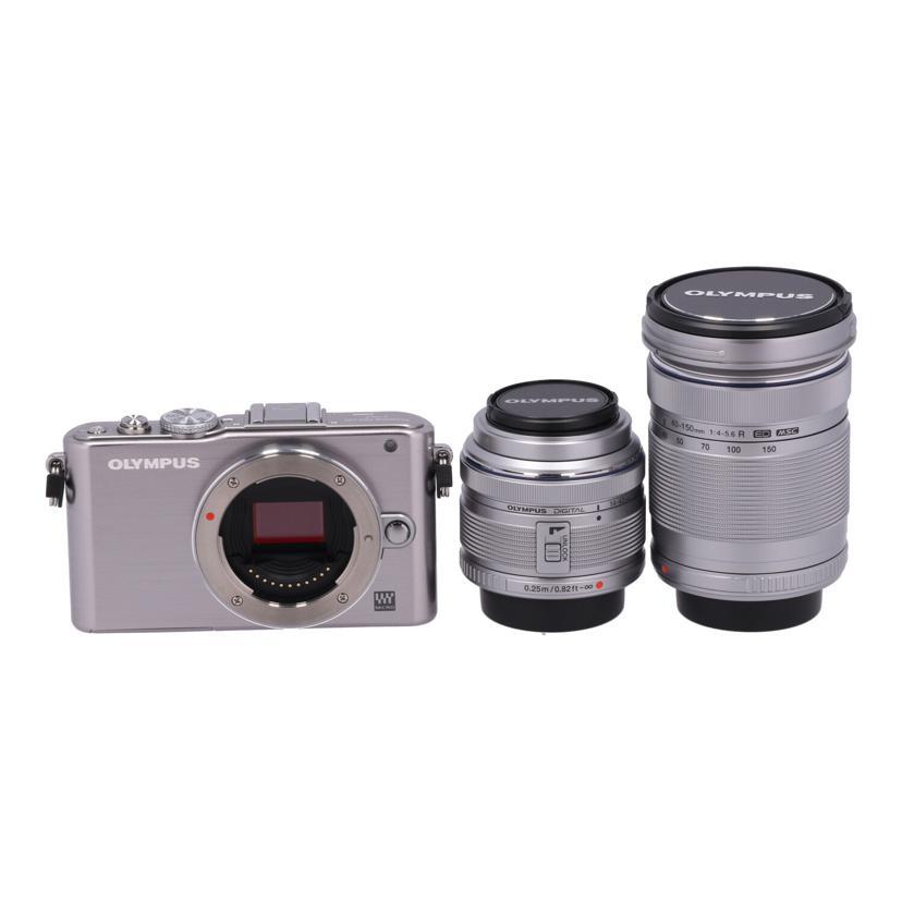 OLYMPUS オリンパス/ミラーレス一眼/E-PL3 ダブルズームキット/BA9A18822/Bランク/01【中古】 OLYMPUS オリンパス/ミラーレス一眼/E-PL3 ダブルズームキット