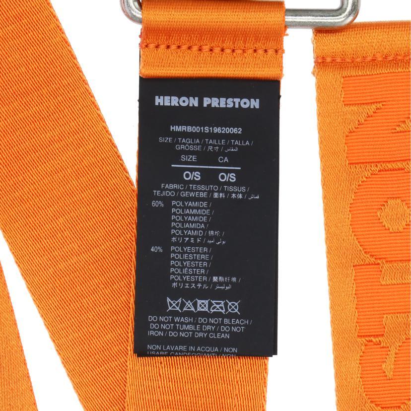 HERON PRESTON（ヘロンプレストン） Heron Preston /ロゴテープベルト