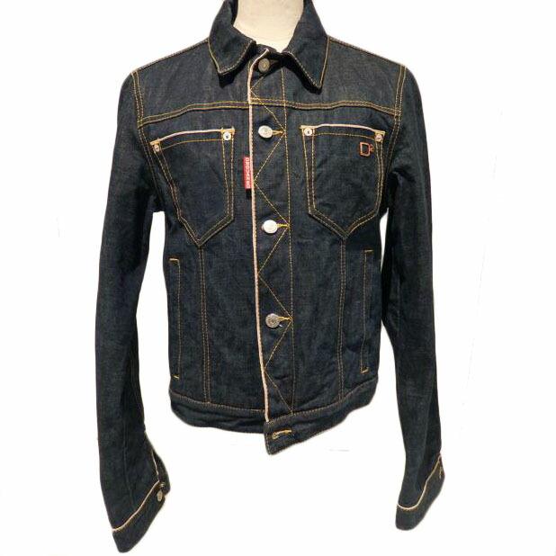 DSQUARED2 ディースクエアード/デニムジャケット/インディゴ/サイズ46/46/メンズアウター/BCランク/02【中古】  :9264020335547:ワンダーレックスヤフー店 - 通販 - Yahoo!ショッピング