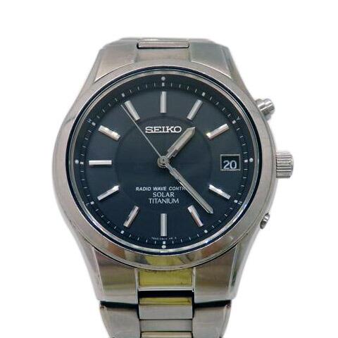 SEIKO（セイコー） セイコー/スピリット/titanium/電波ソーラー/SS