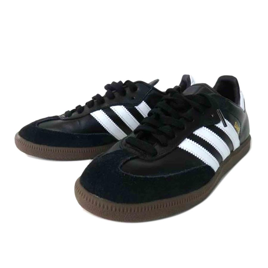 adidas ベロサンバ　25.5 adidas Velosamba Leather Sneakers - Black | Free Shipping with