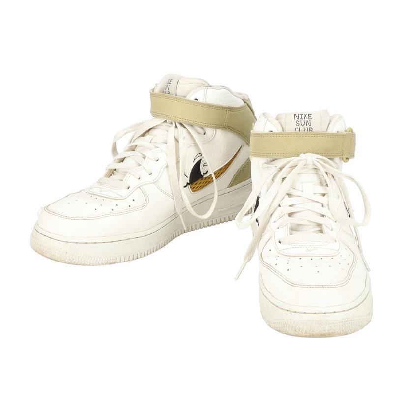 NIKE（ナイキ） ナイキ/Air Force 1 Mid Sun Club White/Yellow/DM0119 