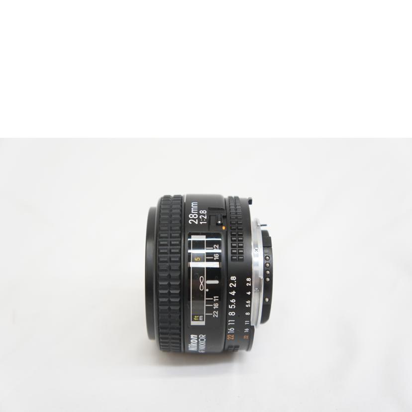 NIKKOR Nikon ニコン/交換レンズ/AF Nikkor 28mm f2.8/345789/Bランク
