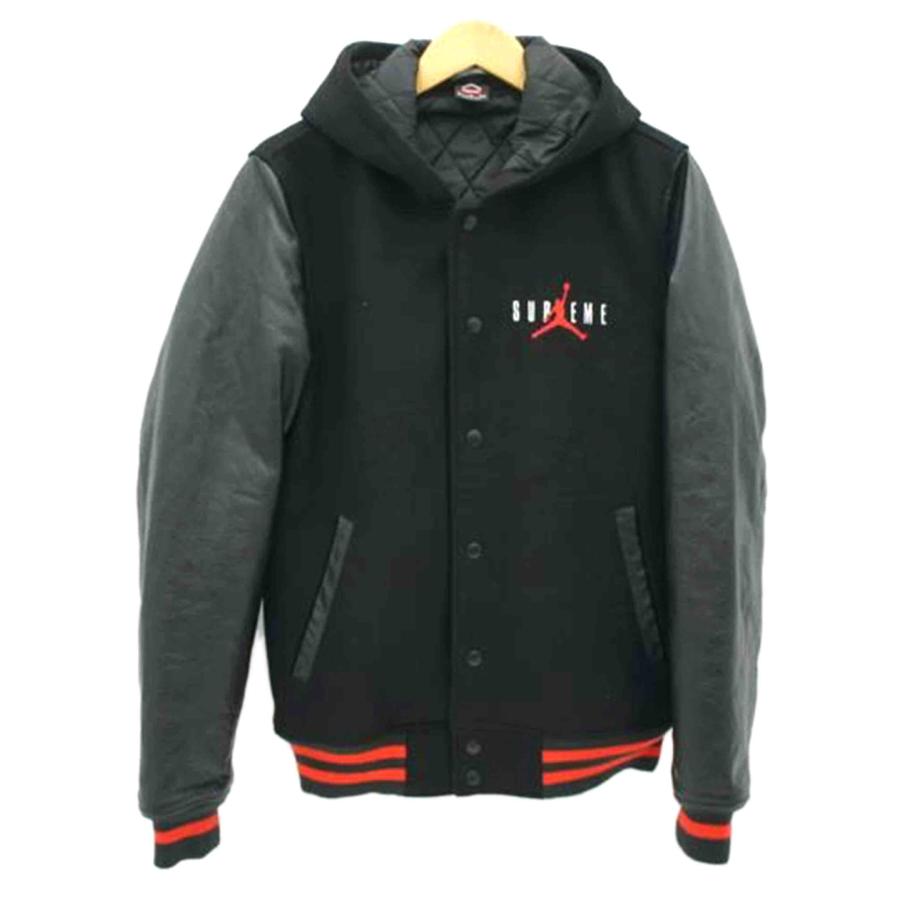 Supreme シュプリーム/×NIKE Hooded Varsity Jacket/799703-010/サイズ
