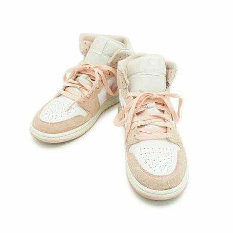 NIKE ナイキ/AIR JORDAN 1 MID SE Pastel Pink/FN5215-161/Bランク/05【中古】 NIKE（ナイキ） ナイキ/AIR JORDAN 1 MID SE Pastel Pink/FN5215-161/B