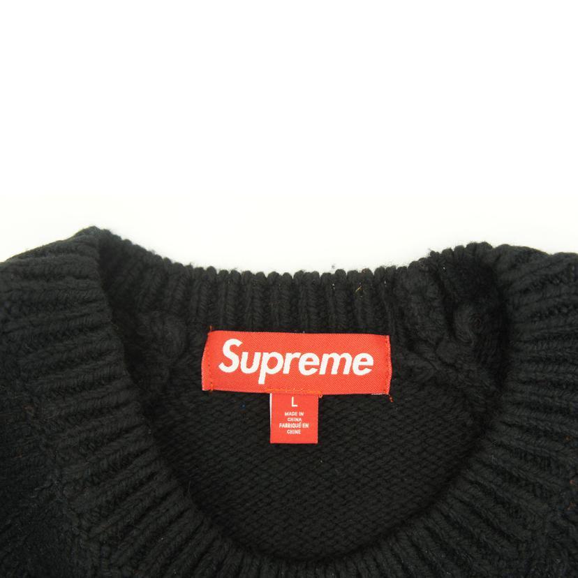 Supreme（シュプリーム） シュプリーム/フロックド ロゴ セーター