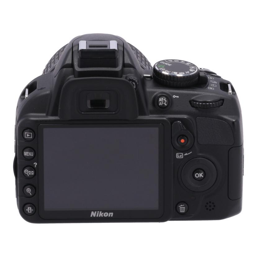 Nikon ニコン/デジタル一眼/D3100 ダブルズームキット/2116215/Bランク/05【中古】 Nikon ニコン/デジタル一眼/D3100 ダブルズームキット/2116215/Bランク