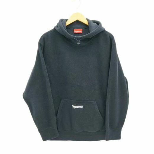 【更に値下しました】Supremeポーラテックフリースパーカー黒S Supreme（シュプリーム） シュプリーム/ポーラテックフーディ/フリース