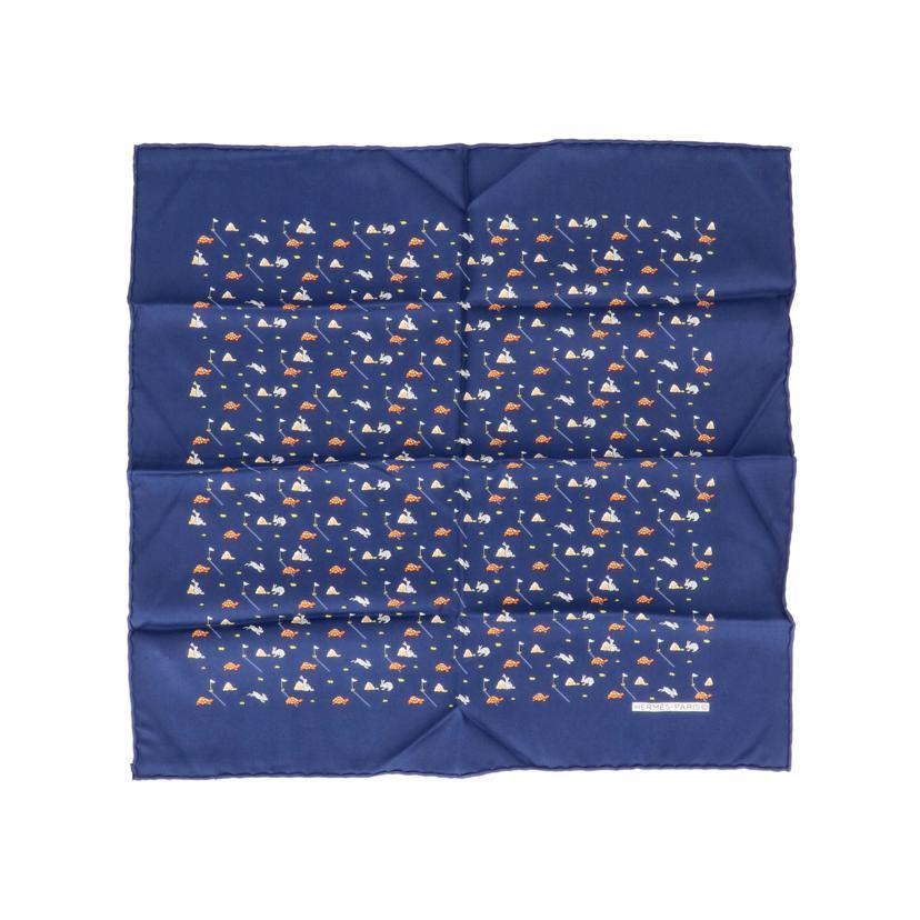 HERMES（エルメス） エルメス/スカーフ/ウサギとカメ/Bランク/05【中古