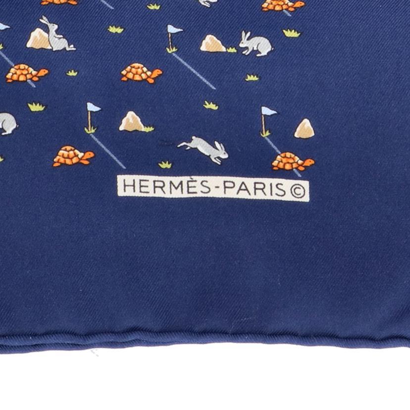 HERMES（エルメス） エルメス/スカーフ/ウサギとカメ/Bランク/05【中古