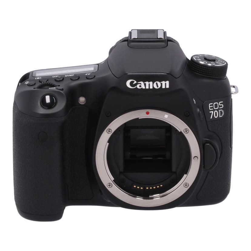 Canon キャノン/デジタル一眼/EOS 70D 18-55 レンズキット/071024001842/ABランク/05【中古】 キヤノン（Canon） キャノン/デジタル一眼/EOS 70D 18-55 レンズキット
