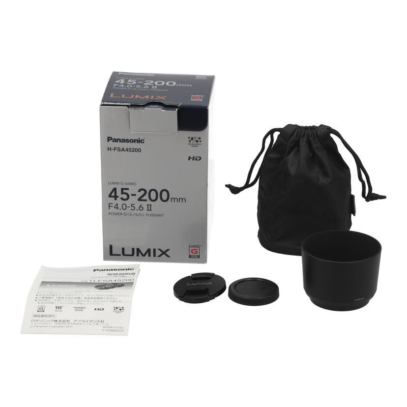 Panasonic（パナソニック） パナソニック/交換レンズ/45-200mm/H