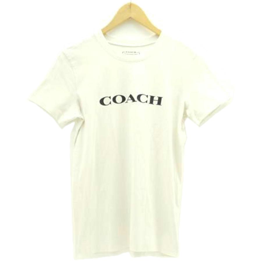 COACH コーチ/コットンロゴTシャツ/ホワイト/C8786/ABランク/18
