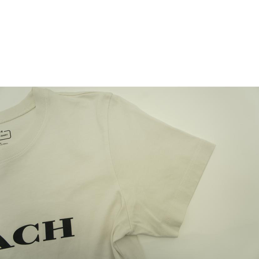 COACH / 半袖カットソー/L/コットン/ホワイト/プリント/C8786 COACH（コーチ） コーチ/コットンロゴTシャツ/ホワイト/C8786/ABランク