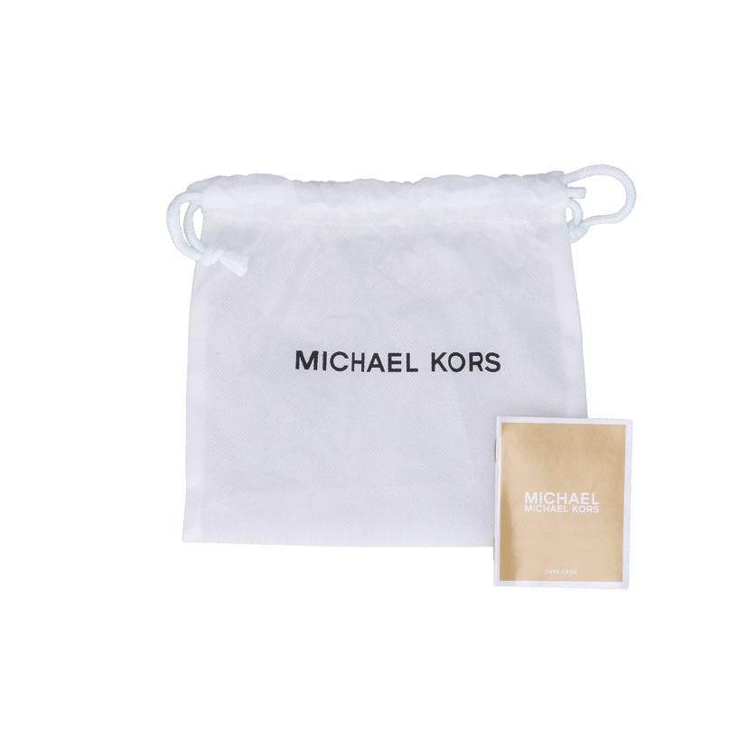 MICHAEL KORS マイケルコース/ミッドジップウォレット/総柄/ホワイト/35F3GTVZ5V/Aランク/18【中古】 MICHAEL KORS（マイケルコース） マイケルコース/ミッドジップ