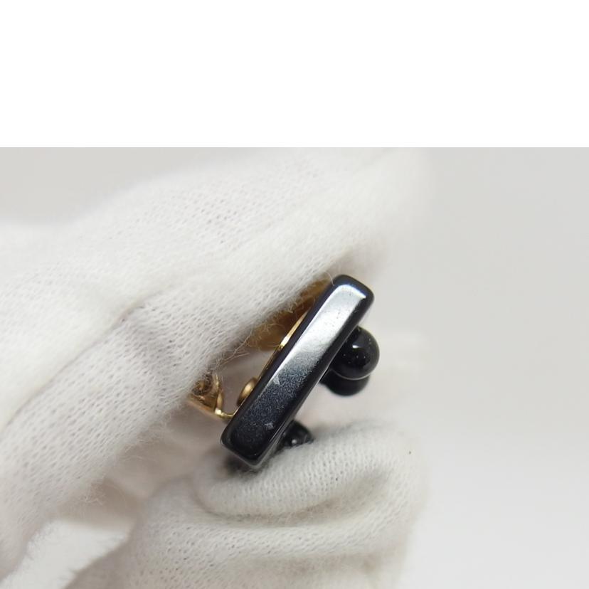 CHANEL（シャネル） シャネル/ココマーク/スクエアイヤリング/ブラック