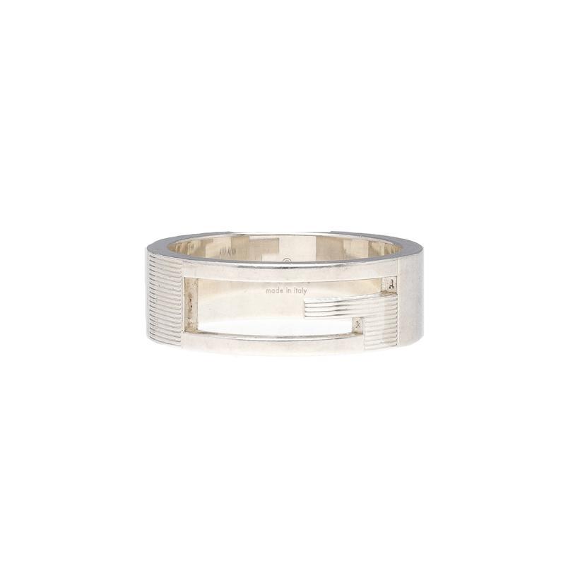 GUCCI（グッチ） グッチ/925 Gロゴシルバーリング/☆472AR/ABランク/18
