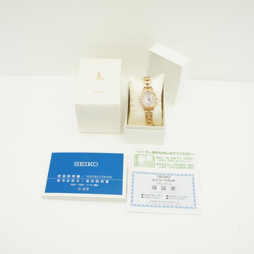SEIKO セイコー/ルキア/デイトウォッチ/電波ソーラー/SSVV040(1B35-0AB0)/9D0**/Aランク/18【中古】 SEIKO（セイコー） セイコー/ルキア/デイトウォッチ/電波ソーラー