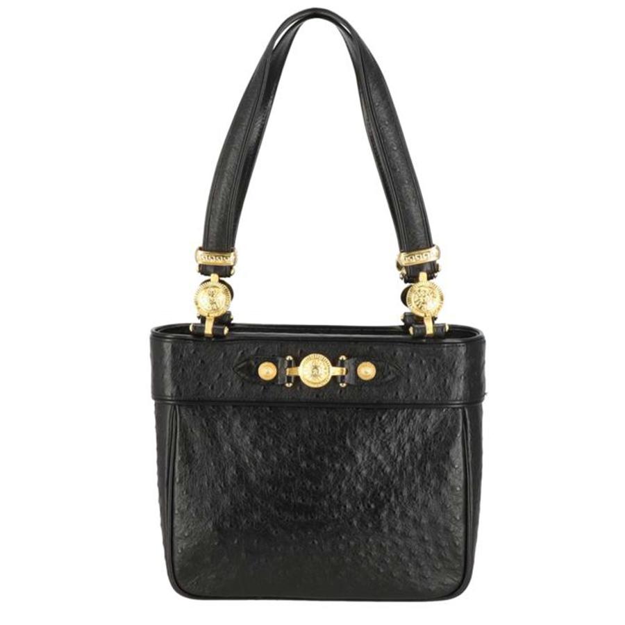 GIANNI VERSACE ジャンニヴェルサーチ/ゴールド金具/ハンドバッグ